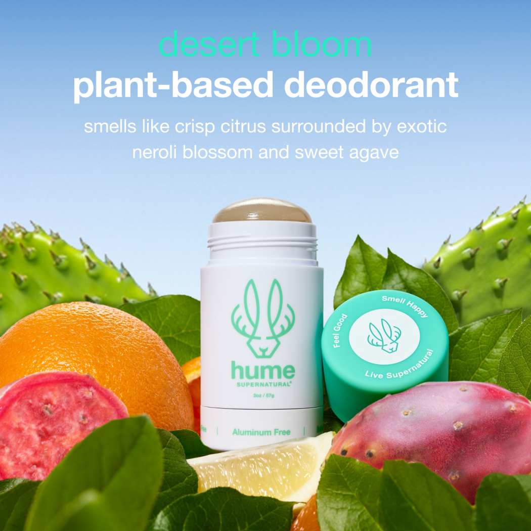 Plant & Probiotic Deodorant- Desert Bloom Scent