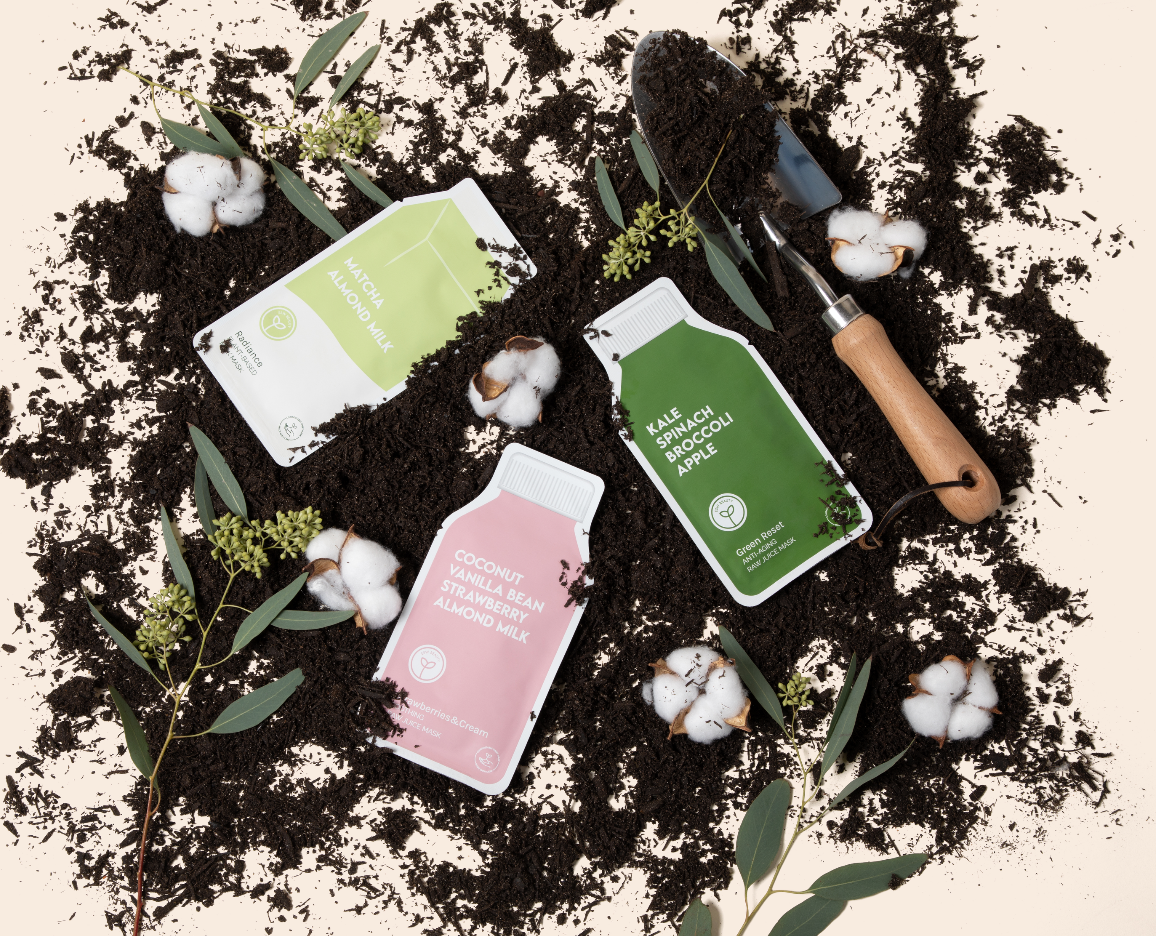 Matcha Almond Milk Radiance Plant-Based Milk Sheet Mask