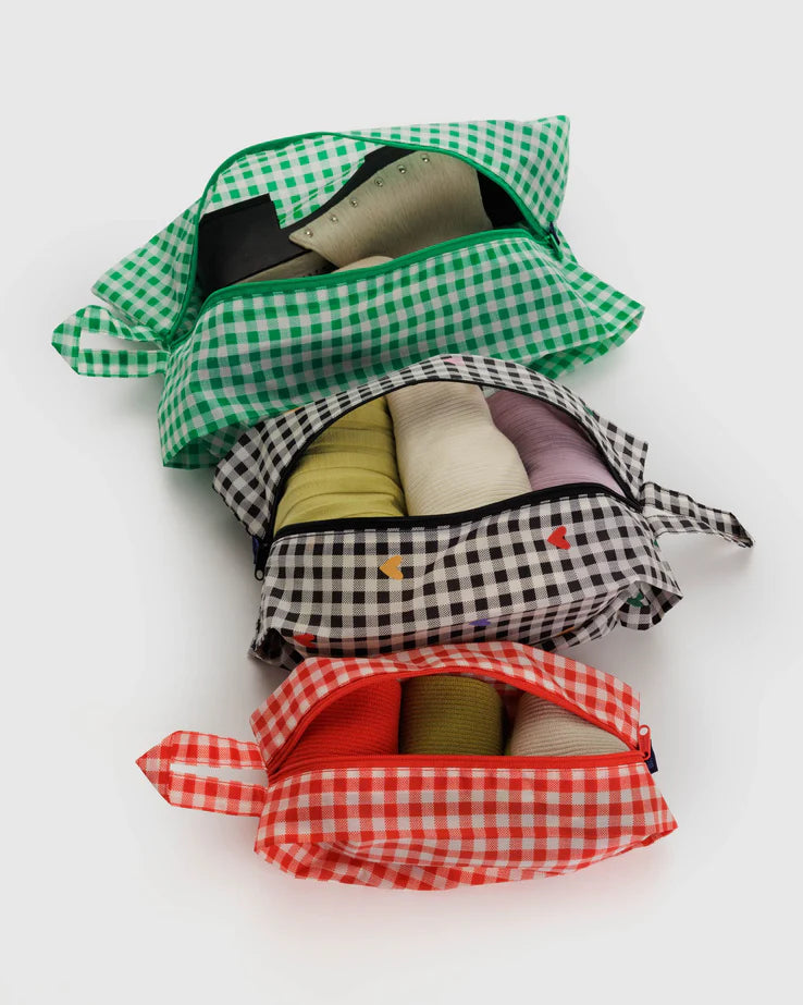 3D Zip Set- Gingham