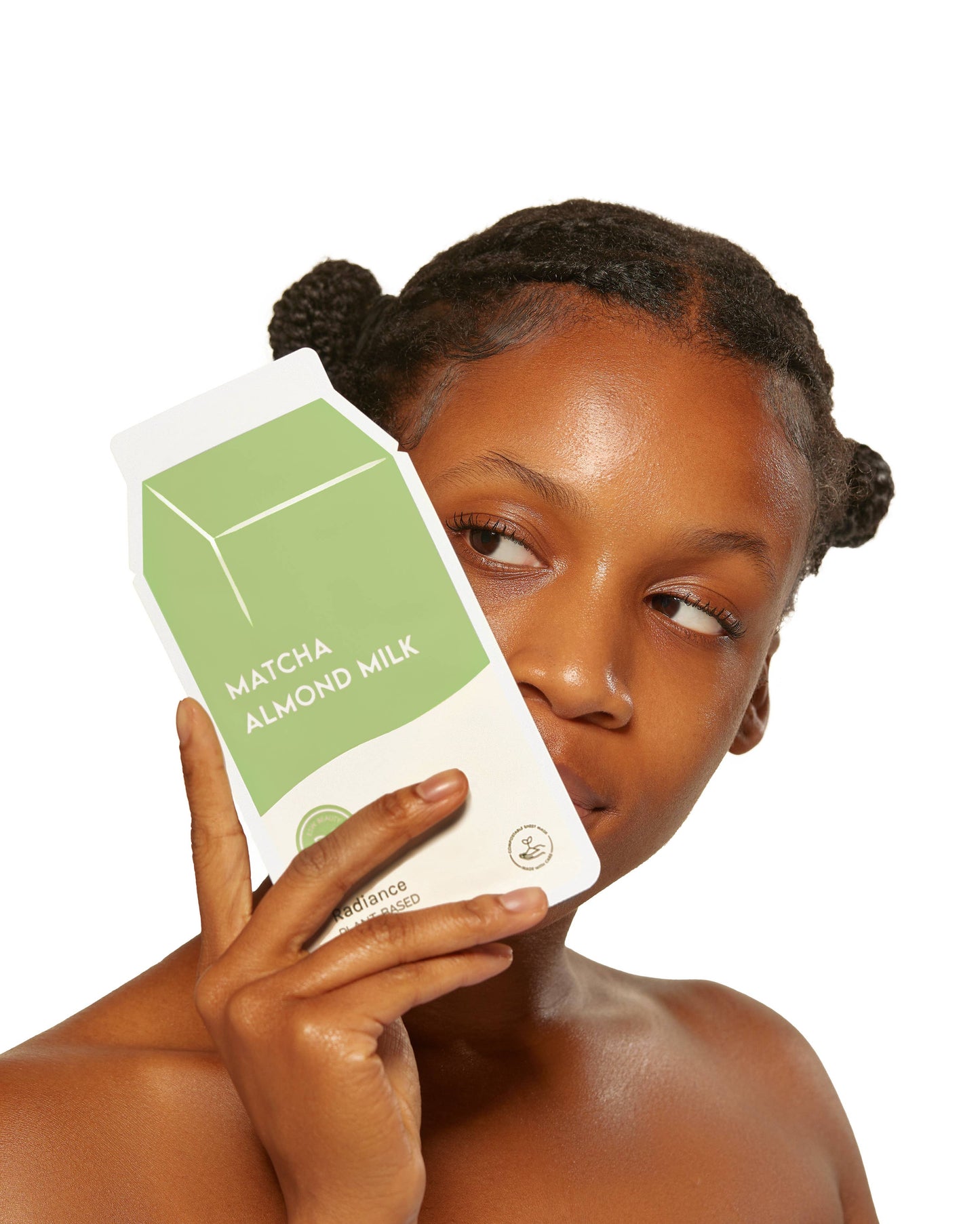 Matcha Almond Milk Radiance Plant-Based Milk Sheet Mask