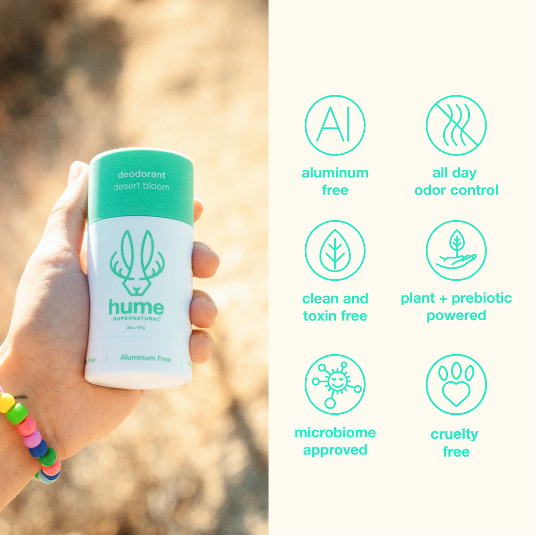 Plant & Probiotic Deodorant- Desert Bloom Scent