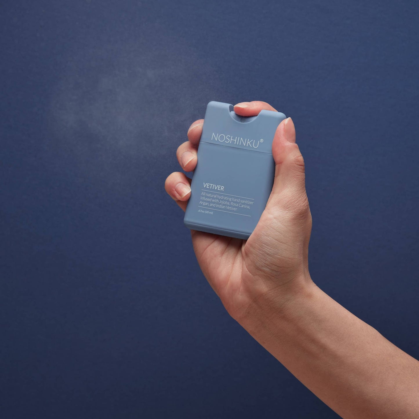 VETIVER REFILLABLE POCKET SANITIZER