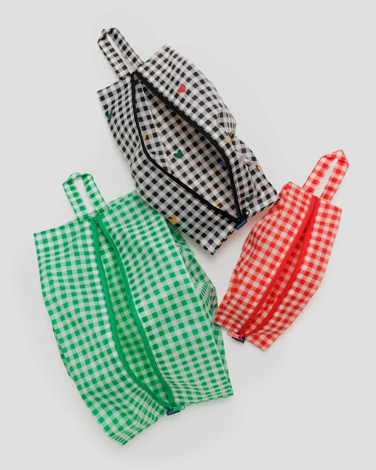 3D Zip Set- Gingham