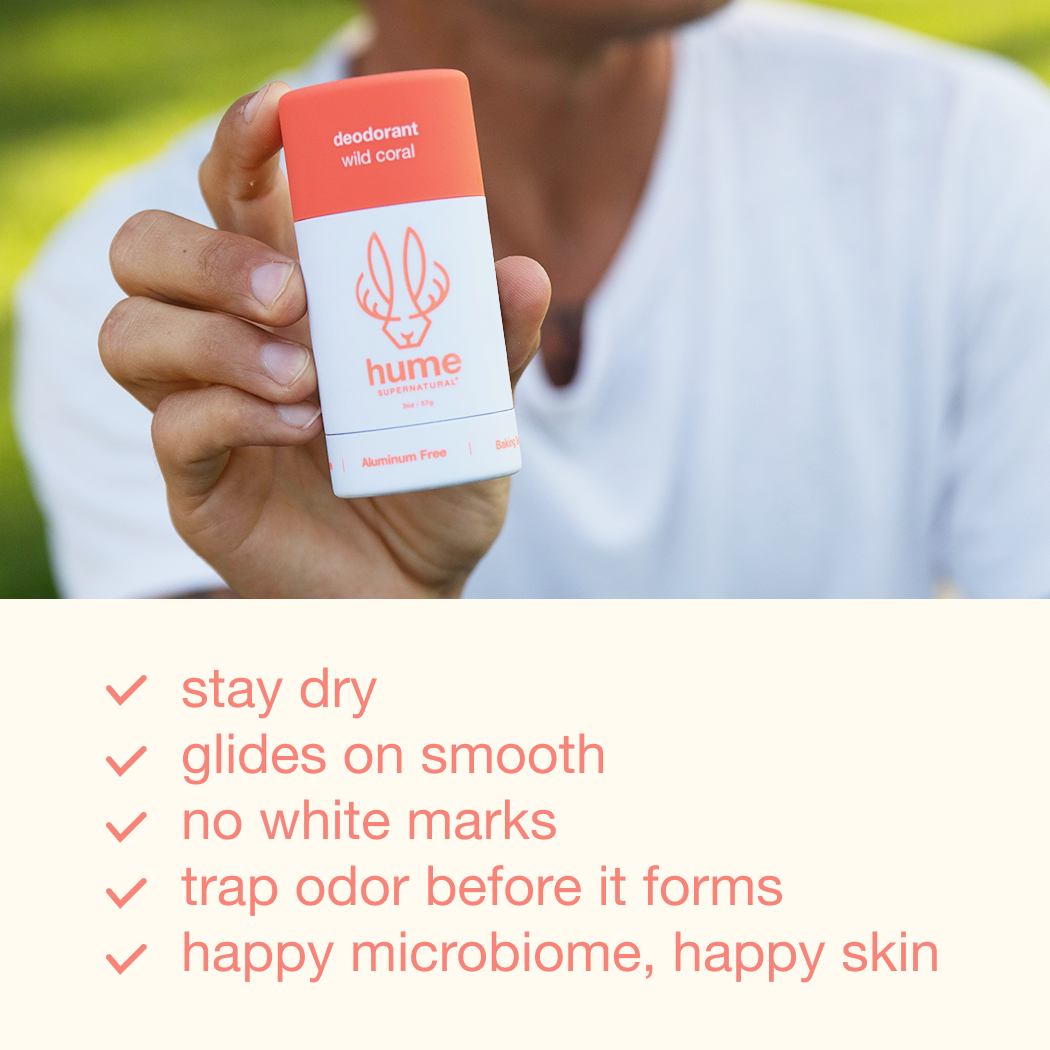 Plant & Probiotic Deodorant- Wild Coral Scent