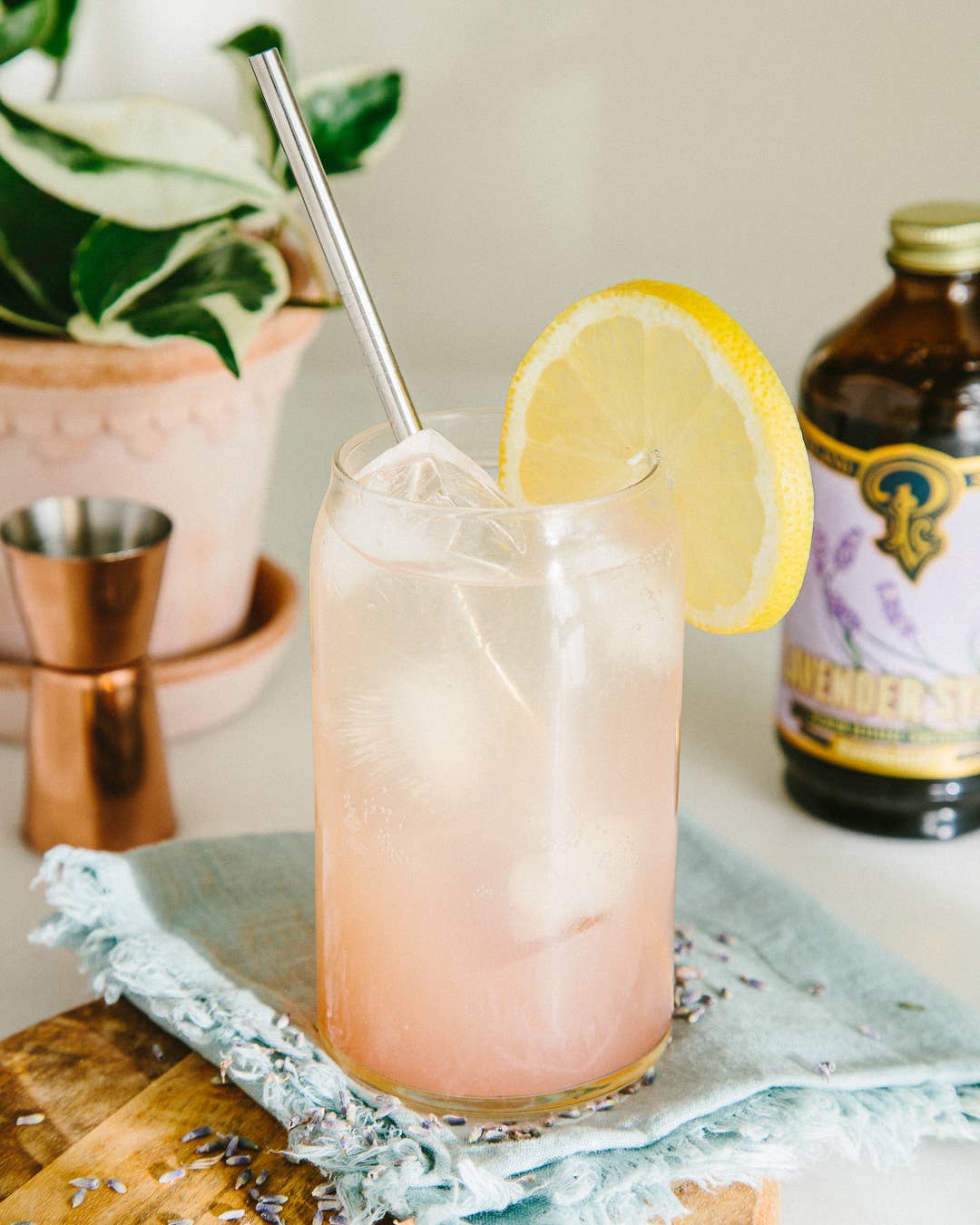 Lavender Syrup 12oz - cocktail / mocktail beverage mixer