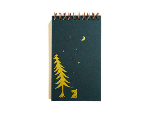 Night Bun Coil Notepad