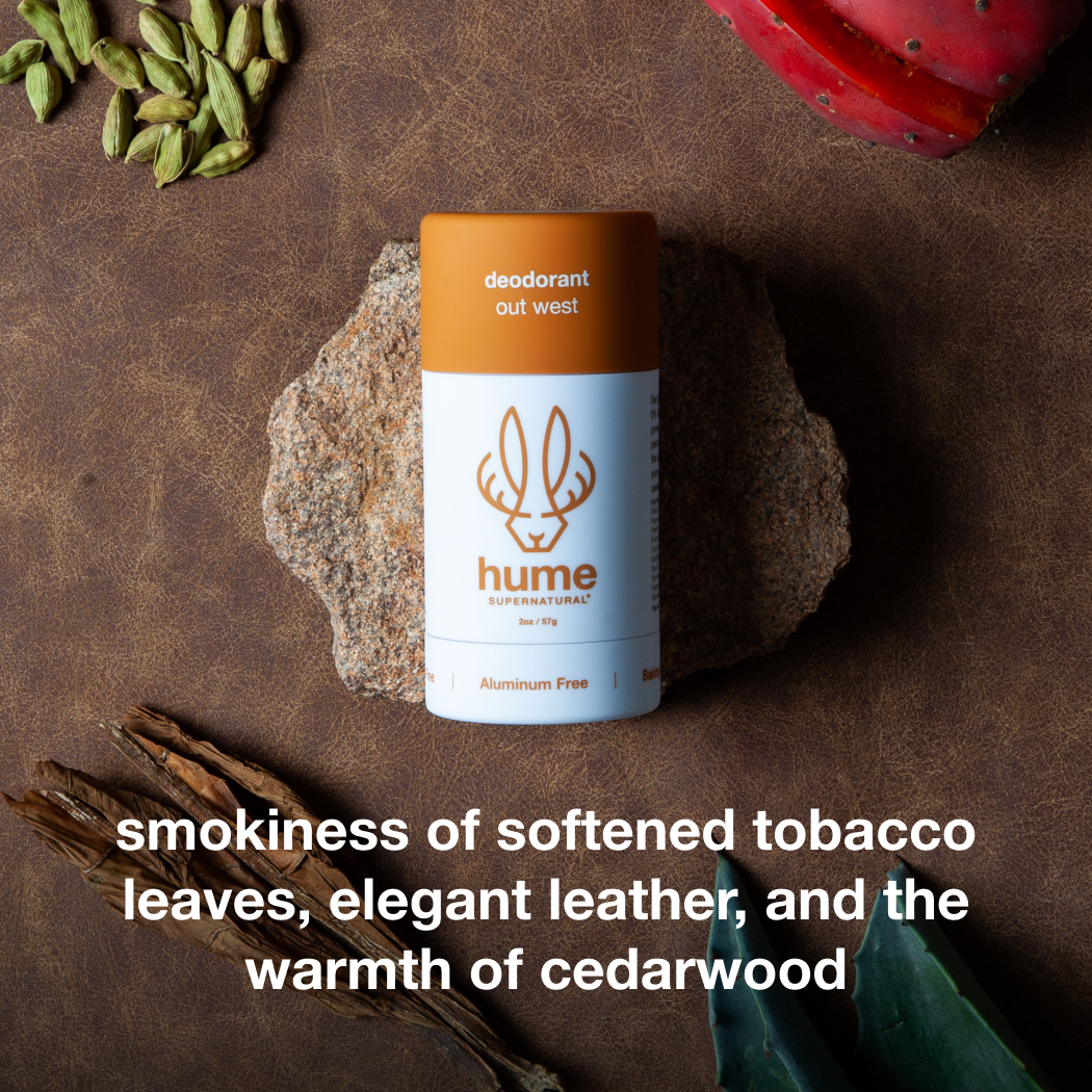 Plant & Probiotic Deodorant- Out West Scent